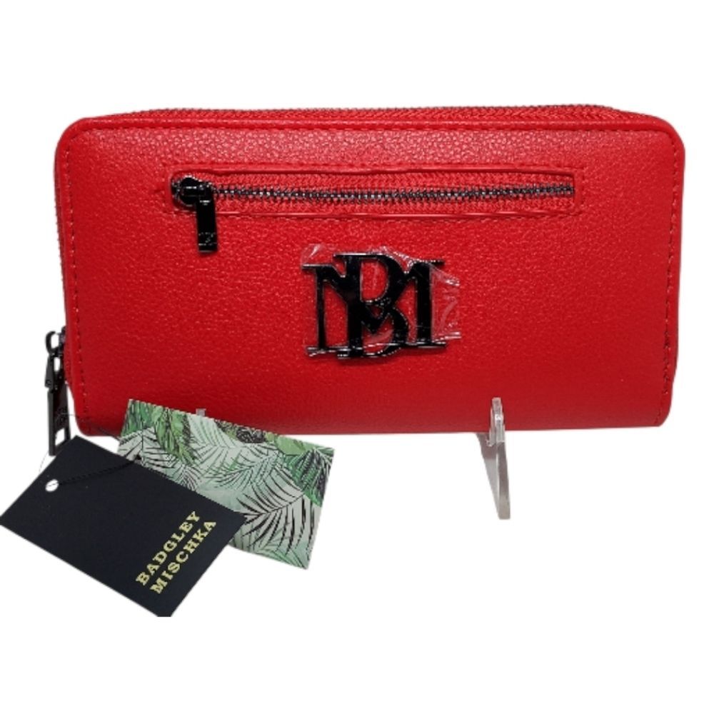 Badgley Mischka Vibrant Red Wallet NWT